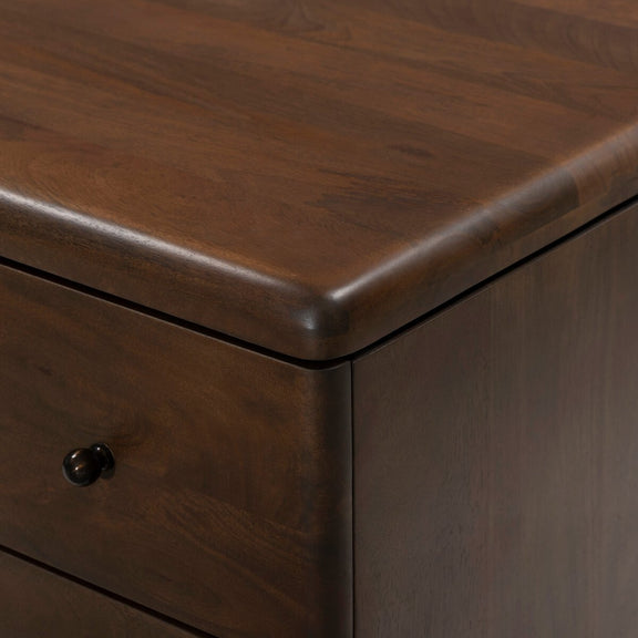 Eldrin Nightstand - Warm Brown Mango