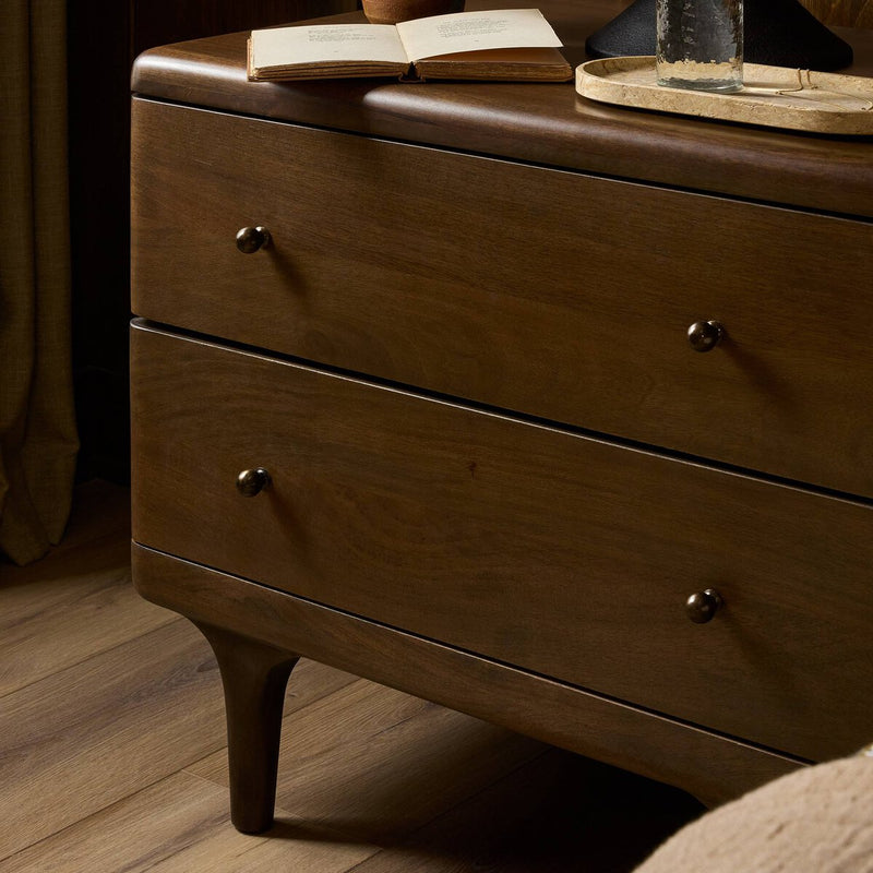 Eldrin Nightstand - Warm Brown Mango