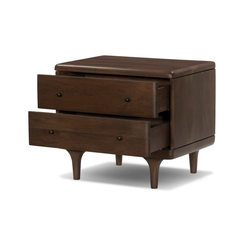 Eldrin Nightstand - Warm Brown Mango