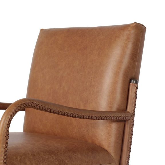 Quill Dining Armchair - Chaps Saddle