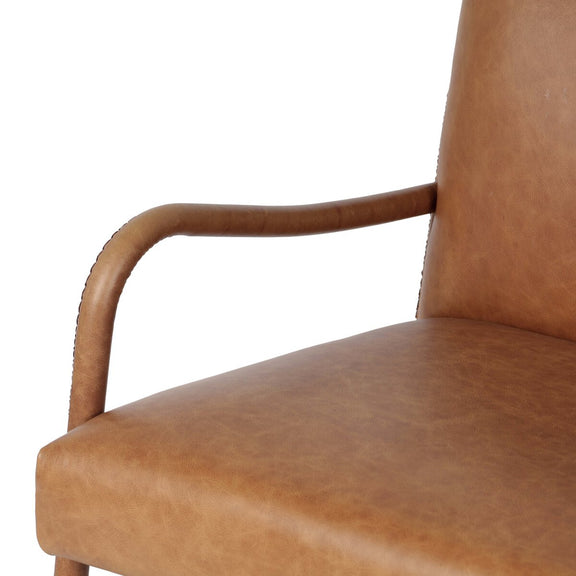 Quill Dining Armchair - Chaps Saddle