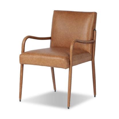 Quill Dining Armchair - Chaps Saddle