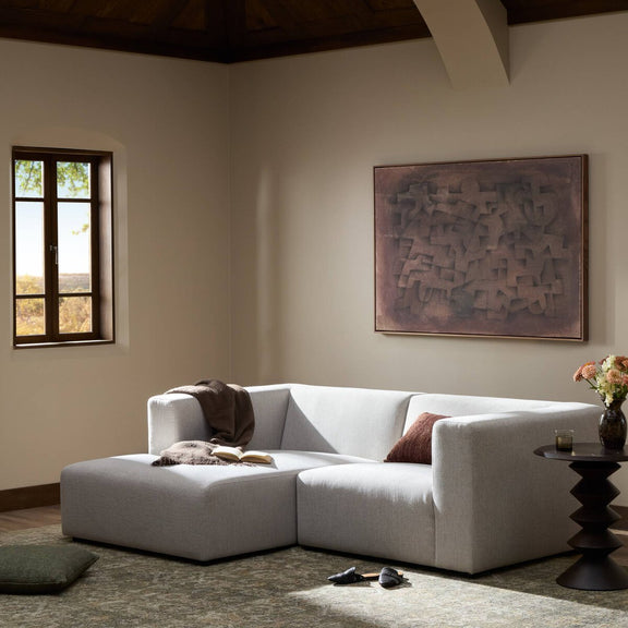 Lawndale 2-Piece Sectional - Napa Sandstone