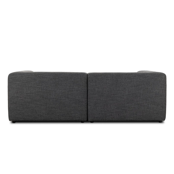 Lawndale 2-Piece Sectional - Saxon Charcoal