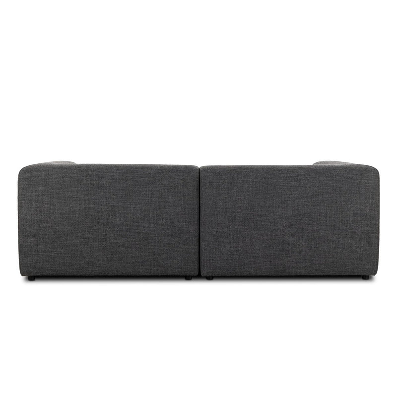 Lawndale 2-Piece Sectional - Saxon Charcoal