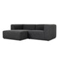 Lawndale 2-Piece Sectional - Saxon Charcoal