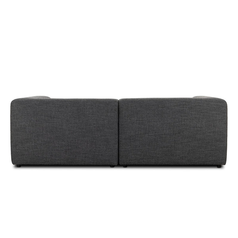 Lawndale 2-Piece Sectional - Saxon Charcoal