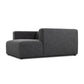 Lawndale 2-Piece Sectional - Saxon Charcoal