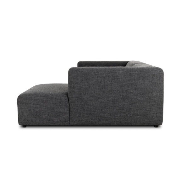 Lawndale 2-Piece Sectional - Saxon Charcoal