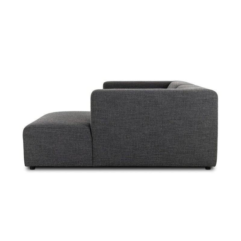 Lawndale 2-Piece Sectional - Saxon Charcoal