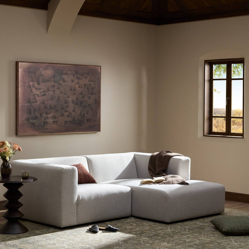 Lawndale 2-Piece Sectional - Napa Sandstone