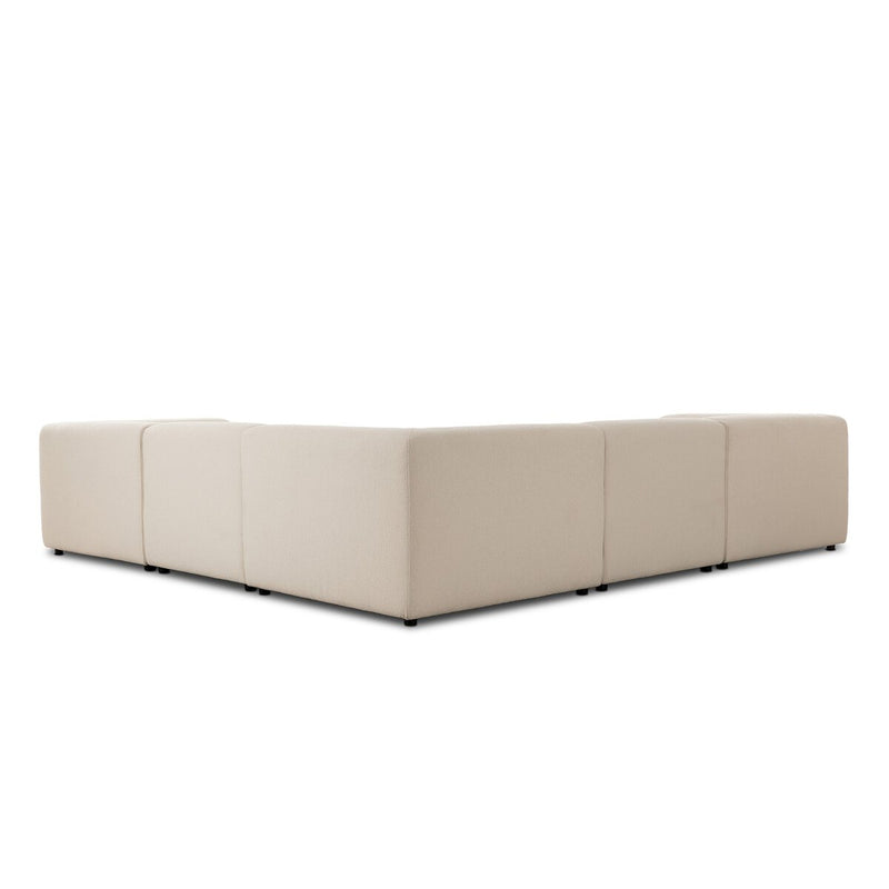 Lawndale 5-Piece Sectional - Fayette Cloud