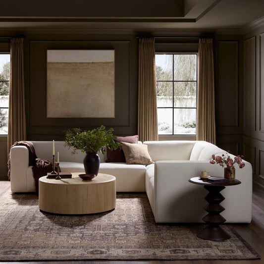 Lawndale 5-Piece Sectional - Fayette Cloud