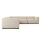 Lawndale 5-Piece Sectional - Fayette Cloud
