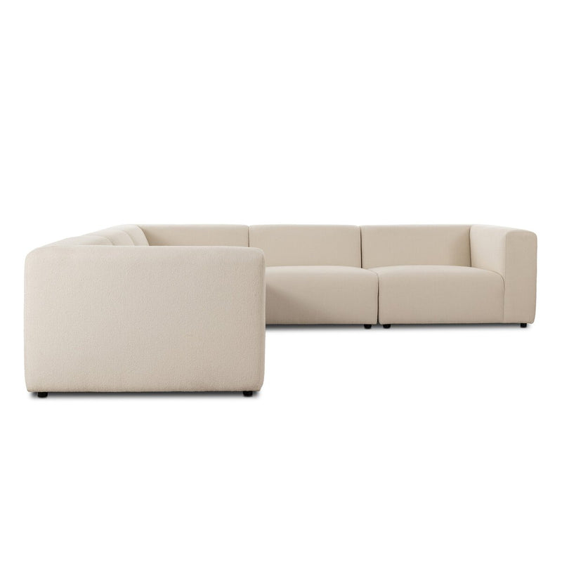 Lawndale 5-Piece Sectional - Fayette Cloud