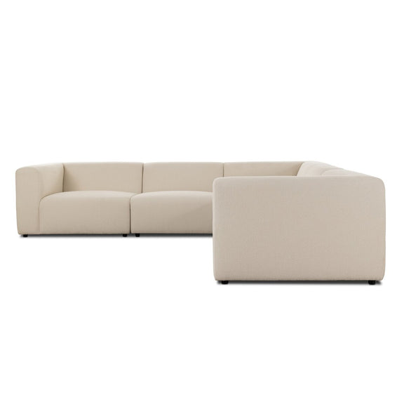 Lawndale 5-Piece Sectional - Fayette Cloud