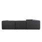 Lawndale 5-Piece Sectional - Saxon Charcoal