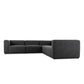 Lawndale 5-Piece Sectional - Saxon Charcoal