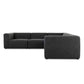 Lawndale 5-Piece Sectional - Saxon Charcoal