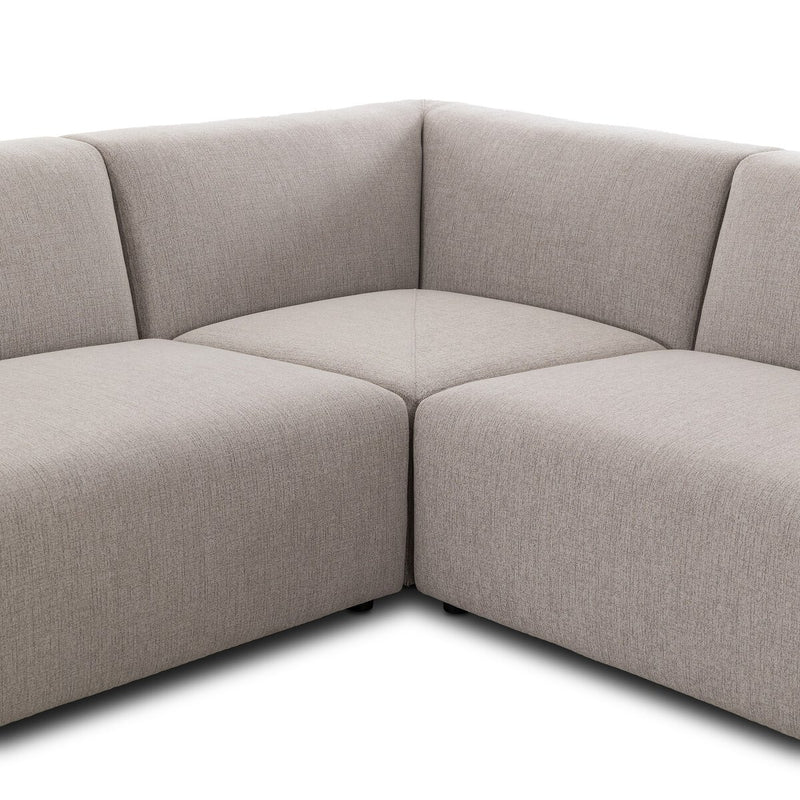 Lawndale 5-Piece Sectional - Napa Sandstone