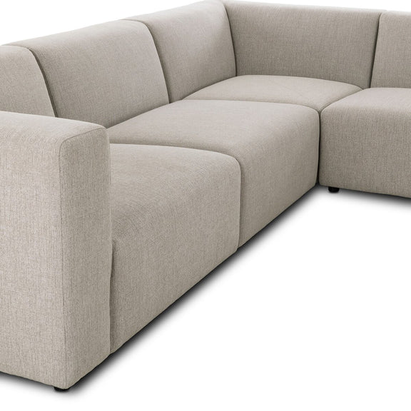 Lawndale 5-Piece Sectional - Napa Sandstone
