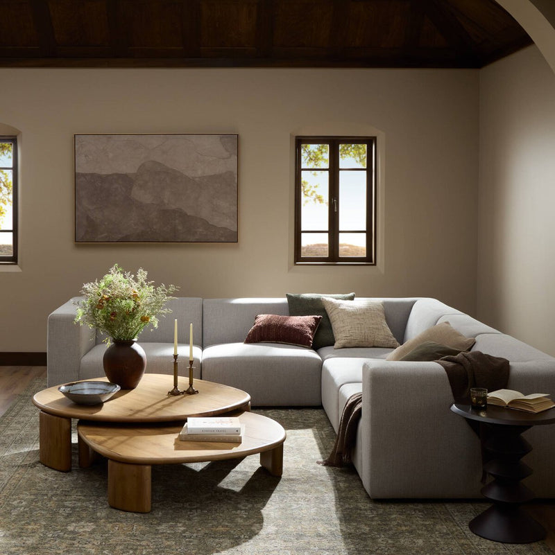 Lawndale 5-Piece Sectional - Napa Sandstone