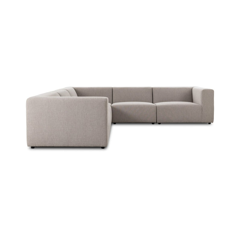 Lawndale 5-Piece Sectional - Napa Sandstone