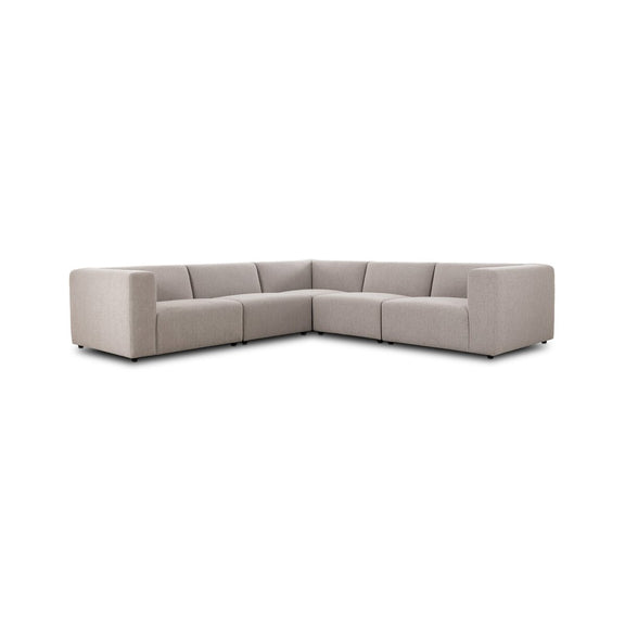 Lawndale 5-Piece Sectional - Napa Sandstone