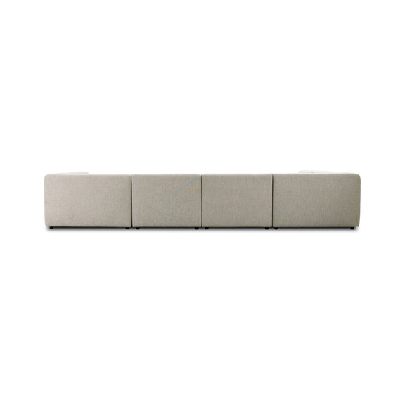 Lawndale 5-Piece Chaise Sectional - Napa Sandstone