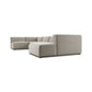 Lawndale 5-Piece Chaise Sectional - Napa Sandstone