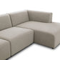 Lawndale 5-Piece Chaise Sectional - Napa Sandstone