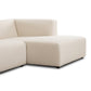 Lawndale 5-Piece Chaise Sectional - Fayette Cloud