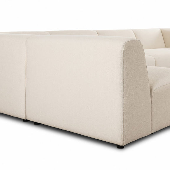 Lawndale 5-Piece Chaise Sectional - Fayette Cloud