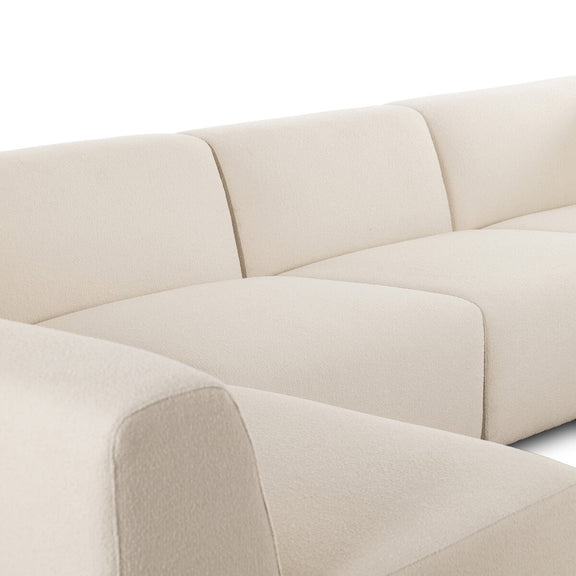 Lawndale 5-Piece Chaise Sectional - Fayette Cloud