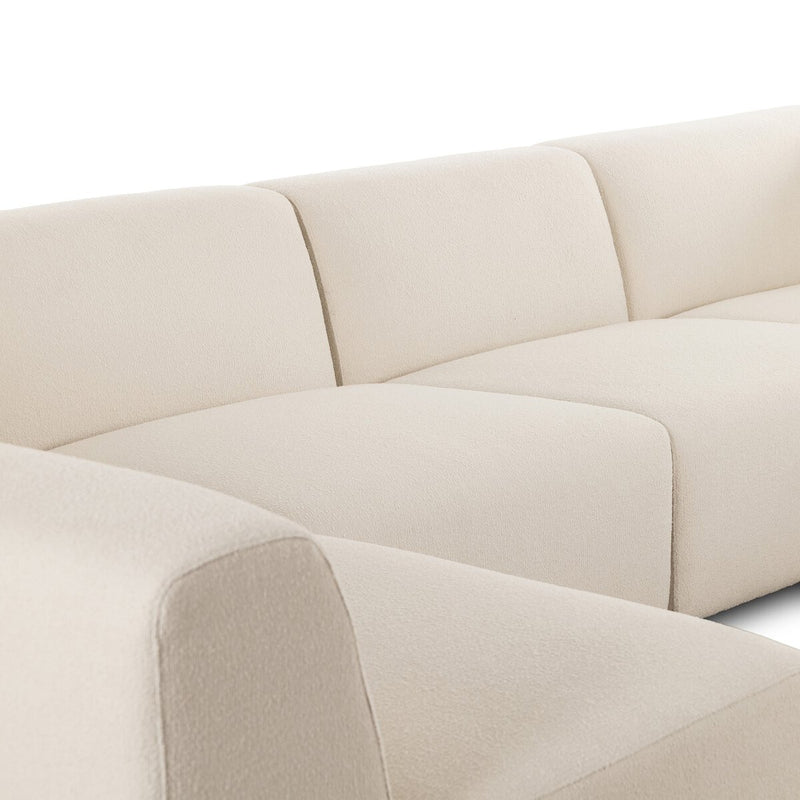 Lawndale 5-Piece Chaise Sectional - Fayette Cloud