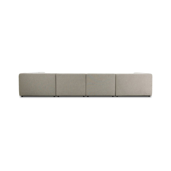 Lawndale 5-Piece Chaise Sectional - Napa Sandstone