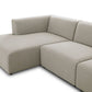 Lawndale 5-Piece Chaise Sectional - Napa Sandstone