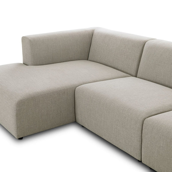 Lawndale 5-Piece Chaise Sectional - Napa Sandstone