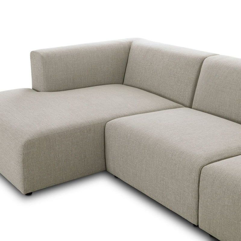Lawndale 5-Piece Chaise Sectional - Napa Sandstone