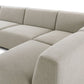 Lawndale 5-Piece Chaise Sectional - Napa Sandstone