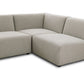 Lawndale 5-Piece Chaise Sectional - Napa Sandstone