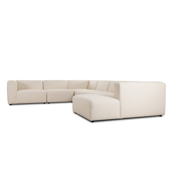 Lawndale 6-Piece Sectional - Fayette Cloud