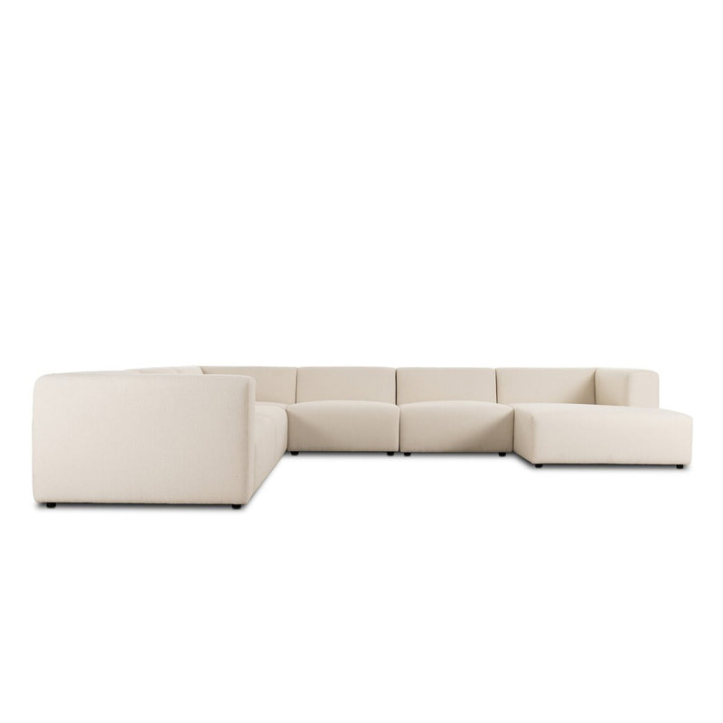 Lawndale 6-Piece Sectional - Fayette Cloud