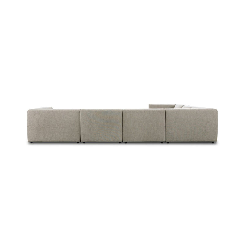 Lawndale 6-Piece Sectional - Napa Sandstone