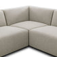 Lawndale 6-Piece Sectional - Napa Sandstone