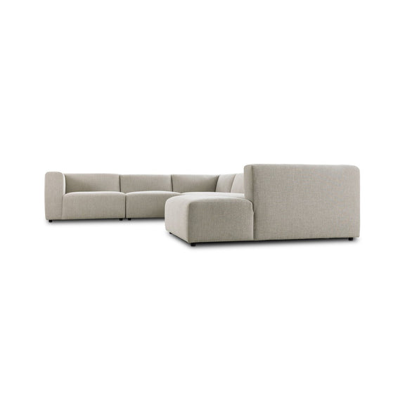 Lawndale 6-Piece Sectional - Napa Sandstone