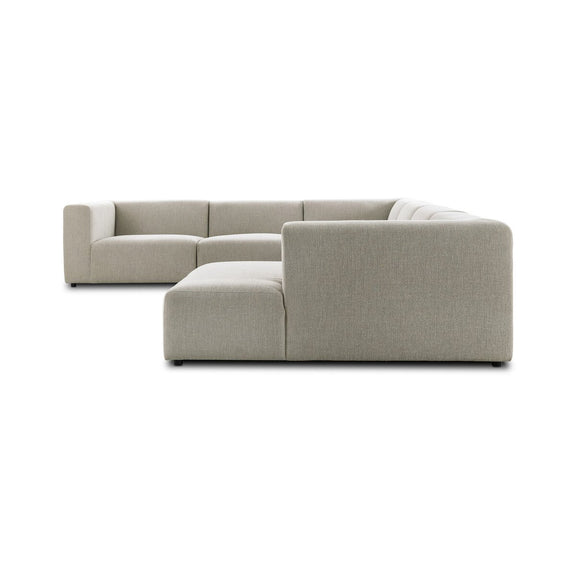Lawndale 6-Piece Sectional - Napa Sandstone