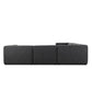 Lawndale 6-Piece Sectional - Saxon Charcoal