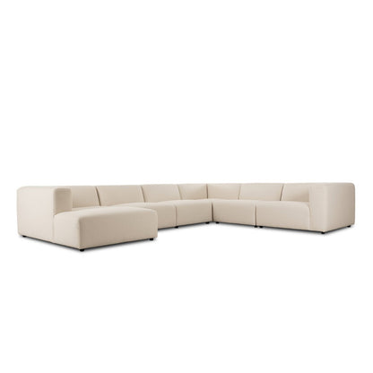 Lawndale 6-Piece Sectional - Fayette Cloud