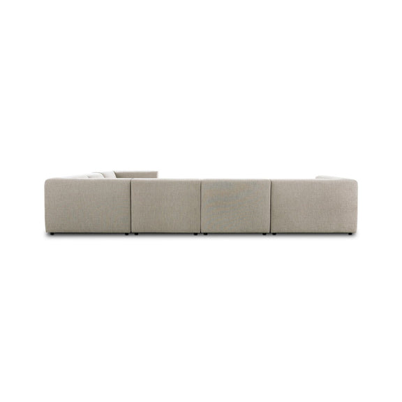 Lawndale 6-Piece Sectional - Napa Sandstone